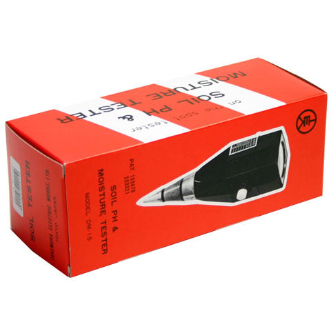 Takemura Probador de pH y humedad del suelo DM-15
