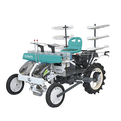 Kubota Semi-automatic Riding Vegetable Transplanter w/Large tires KP-201CRL