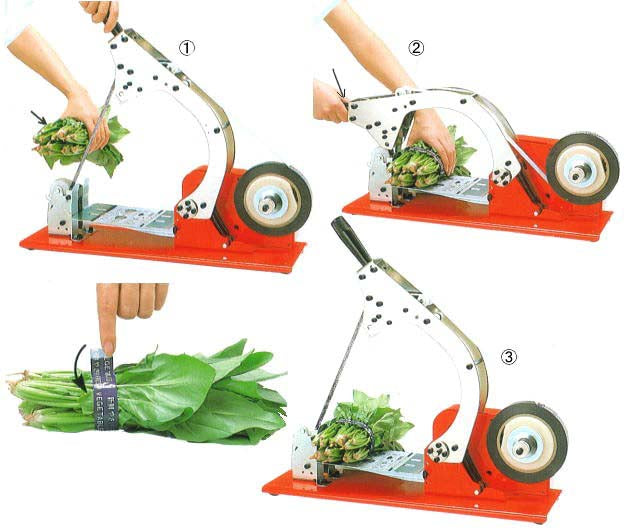 3 units pack - Tabanera 3000-V Vegetable Binding Machine
