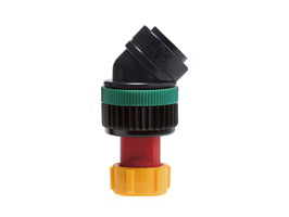 YAMAHO Kirinashi Spray Nozzle for Manual Spray Weeding S-shaped 142513 N-KAL-15RR G1/4 1-nozzle